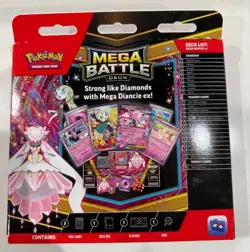 Pokemon Mega Battle Deck Diancie ex Brand New Factory Sealed - Image 2