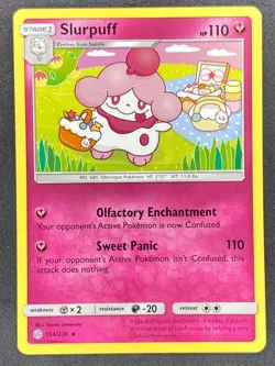 Pokemon Slurpuff 154/236 CEC Cosmic Eclipse LP/NM - Image 1