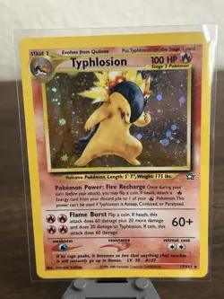 Nintendo Typhlosion 17/111 Neo Genesis Holo Rare English 100HP 2000 - Image 1