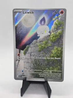 White Flare Litwick 101/086 pokemon tcg - Image 1