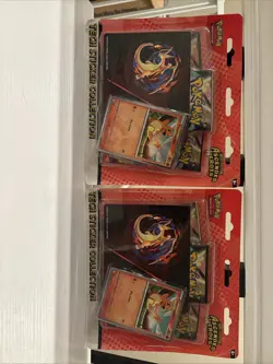 2X Pokemon Mega Evolution ASCENDED HEROES Tech Sticker Collection Charmander - Image 1
