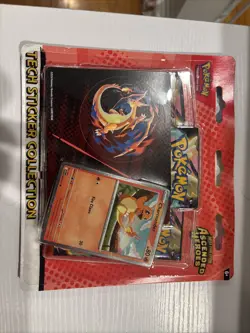 2X Pokemon Mega Evolution ASCENDED HEROES Tech Sticker Collection Charmander - Image 3