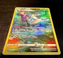Vaporeon TG02/TG30 Swsh09 Brilliant Stars Trainer Gallery Holo UR EN - Image 1