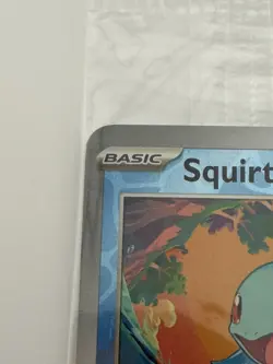 Pokemon Center Stamped Reverse Holo Squirtle Promo 007/165 Pokemon 151 Sealed - Image 4
