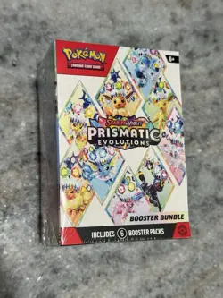 Pokemon TCG S&V Prismatic Evolutions Booster Bundle New/Factory Sealed - Image 1