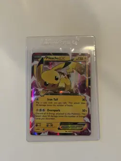 Pikachu EX XY84 Holo Promo XY Promo Pokemon NM - Image 1