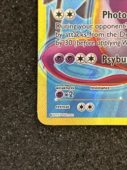 Pokemon Mewtwo EX Full Art Secret Rare 163/162 Breakthrough 🤩 - Image 3