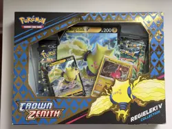 Pokemon TCG Crown Zenith Regieleki V Collection Box 820650851834 - Image 2