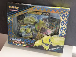 Pokemon TCG Crown Zenith Regieleki V Collection Box 820650851834 - Image 4