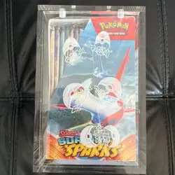 Pokemon TCG Scarlet & Violet Surging Sparks Booster Box ⭐SEALED⭐ W/Acrylic NEW - Image 2