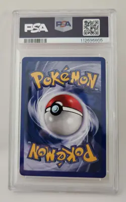 Chansey Pokemon Base Set 1st Edition 3/102 - PSA 6 - Image 2