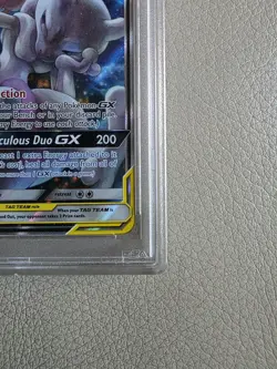 Pokemon 2019 Mewtwo & Mew GX SM191 Full Art Black Star Promo GEM MINT PSA 10 - Image 4