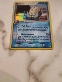 Omastar 20/108 Reverse Holo Rare Stamped 2007 EX Power Keepers Pokemon TCG - Image 3
