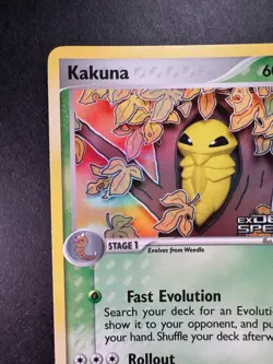2006 Pokemon Kakuna EX Delta Species #46/113 Reverse Holo STAMPED - Image 2