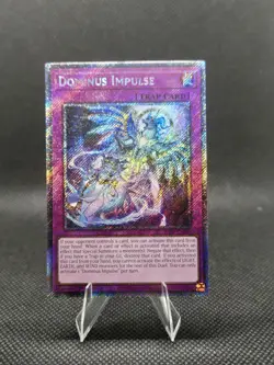 Yugioh Dominus Impulse RA05-EN080 Platinum Secret Rare 1st Ed Near Mint Rarity - Image 1
