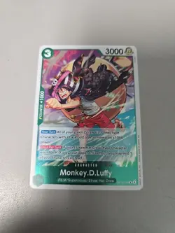 Monkey.D.Luffy - OP14-034 (R) The Azure Sea’s Seven Foil Rare One Piece TCG - Image 1