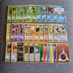 42 Japanese Neo Discovery Pokemon Cards Bundle Lot Original Bulk WOTC Vintage - Image 1