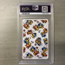 2015 POKEMON PLAYING CARDS JACK OF SPADES PRTND.MGKRP/GYRDS.PIKACHU GEM MT 10 - Image 2