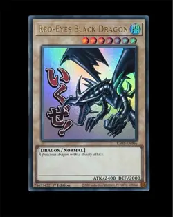 Yugioh Red-Eyes Black Dragon RA05-EN086 Rarity Collection 5 1st Edition NM Card - Image 1