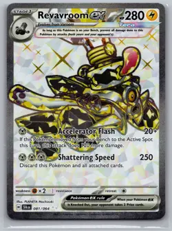 Revavroom Ex 81/064 Full Art Shrouded Fable NM/M Pokemon TCG Card - Image 1