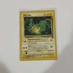 Pokemon Pikachu Black Star Promo Card 27/53 WOTC Regular. Pk002011 - Image 1