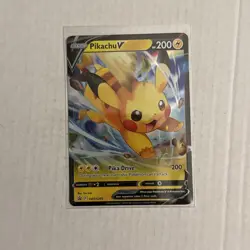 Pikachu V SWSH285 SWSH: Sword & Shield Promo Cards Holo. Pk001723 - Image 1