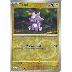 Toxel - 069/182 - Reverse Holo - Paradox Rift - Pokemon TCG - Image 1