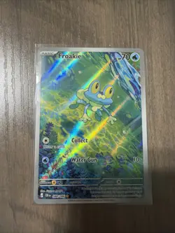 Froakie 088/086 IR Chaos Rising (CRI)(ME4) Illustration Rare Pokemon Card NM - Image 1