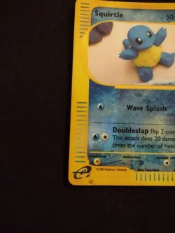 Squirtle 131/165 Reverse Holo Pokemon Trading Card Game eCard Expedition HP - Image 5