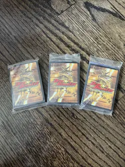 Dragon Booster TCG Trading Card Game Demo Game Pack 3 Sealed Packs - Image 1
