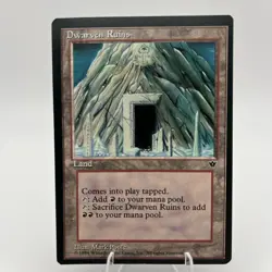 Magic The Gathering MTG DWARVEN RUINS Fallen Empires - Image 1