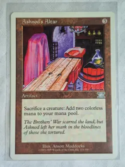 Ashnod's Altar Classic MTG Core Set 6th Edition Regular - Image 1