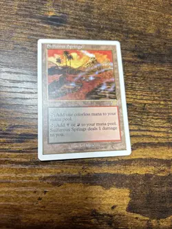 Sulfurous Springs Classic MTG Core Set 6th Edition Regular - Image 1