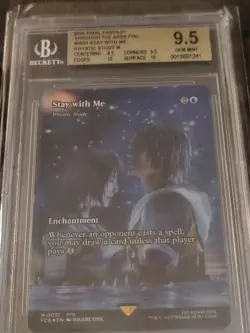 STAY WITH ME 2025 MTG FINAL FANTASY THROUGH THE AGES FOIL MYTHIC BORDERLESS #31 - Image 1