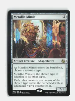 Metallic Mimic 164 Aether Revolt MTG NM - Image 1