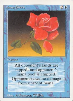 Mana Short 3ED Normal English NM - MTG - Image 1
