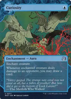 Curiosity WOT 17 Normal English NM - MTG - Image 1