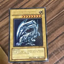 Yu-Gi-Oh! Blue-Eyes White Dragon Card ATK/3000 DEF/2500 - Image 2