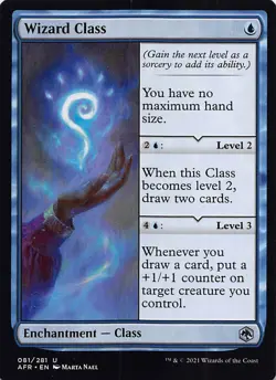 Wizard Class AFR 81 Normal English NM - MTG - Image 1