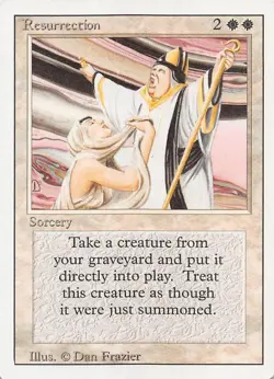 Resurrection 3ED Normal English NM - MTG - Image 1
