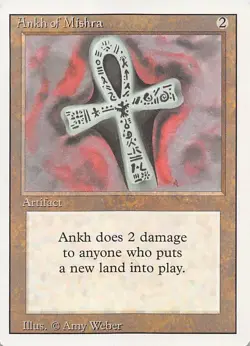 Ankh of Mishra 3ED Normal English NM - MTG - Image 1