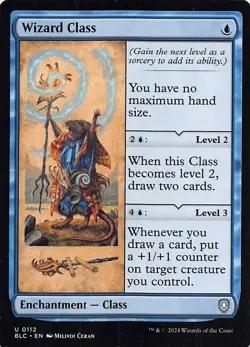 Wizard Class BLC 112 Normal English NM - MTG - Image 1