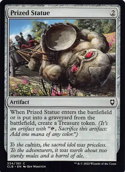 Prized Statue CLB 334 Normal English NM - MTG - Image 1