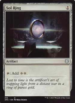Sol Ring AFC 215 Normal English NM - MTG - Image 1