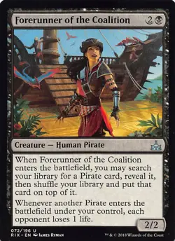 Forerunner of the Coalition RIX 72 Normal English NM - MTG - Image 1