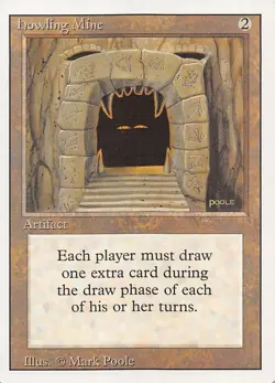 Howling Mine 3ED Normal English NM - MTG - Image 1
