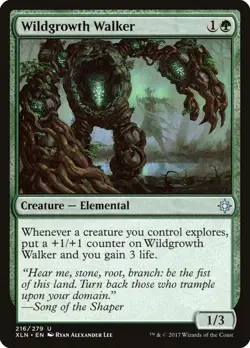 Wildgrowth Walker XLN 216 Normal English NM - MTG - Image 1