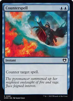 Counterspell CMM 81 Normal English NM - MTG - Image 1