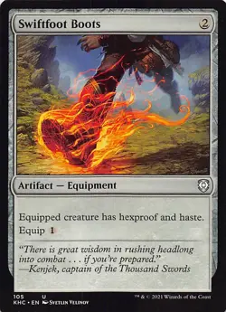 Swiftfoot Boots KHC 105 Normal English NM - MTG - Image 1