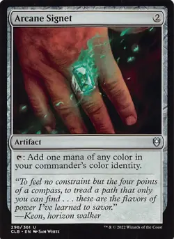 Arcane Signet CLB 298 Normal English NM - MTG - Image 1